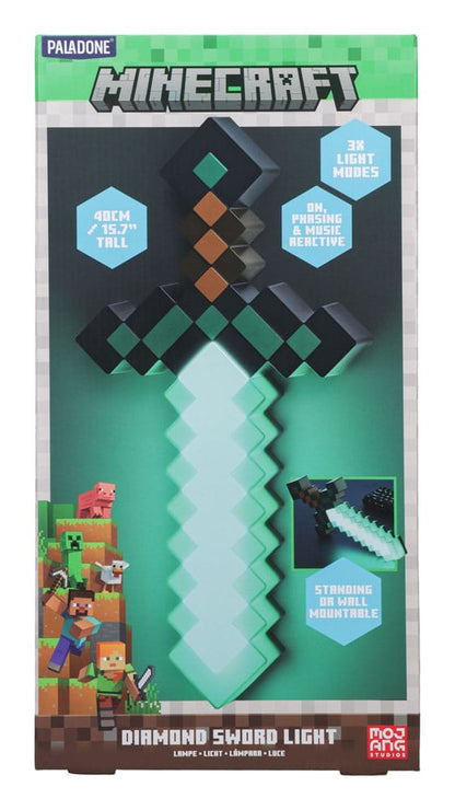 Minecraft Diamantschwert-Leuchte – Abenteuer im Licht