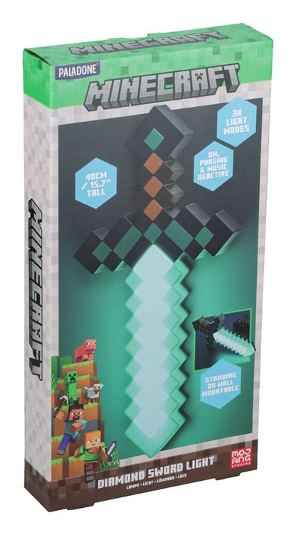Minecraft Diamantschwert-Leuchte – Abenteuer im Licht