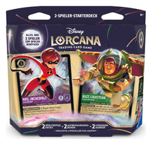 Disney Lorcana: Unbekannte Wildnis – 2-Spieler-Starterdeck mit 2x Decks zum Spielen (Deutsch)