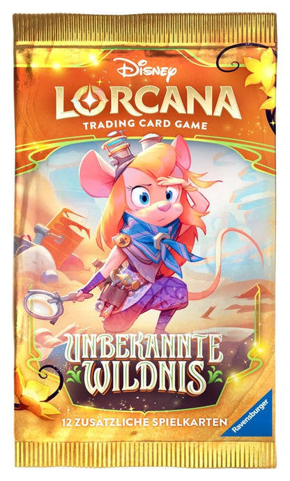 Disney Lorcana: Unbekannte Wildnis – Booster Pack (Deutsch) - Trading Cards