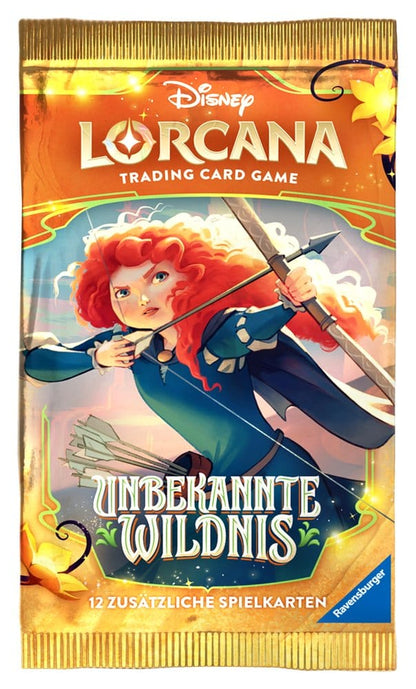 Disney Lorcana: Unbekannte Wildnis – Booster Pack (Deutsch) - Trading Cards