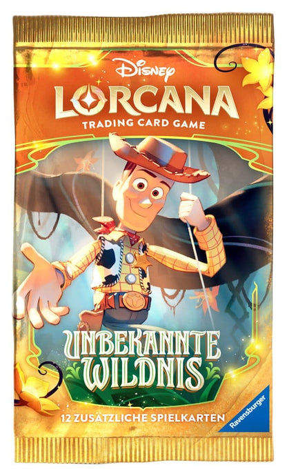 Disney Lorcana: Unbekannte Wildnis – Display mit 24 Booster-Packs (Deutsch)