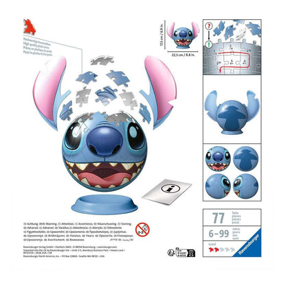 Enchanting 3D puzzle from Stitch to assemble