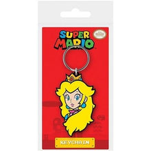 Super Mario Prinzessin Peach Schlüsselanhänger aus PVC