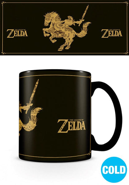 The Legend of Zelda Heat Changing Mug - Map of Hyrule