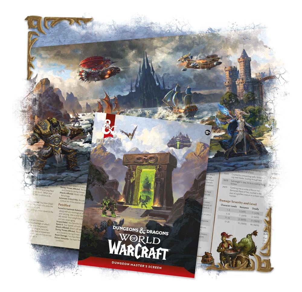Dungeons & Dragons RPG World of Warcraft Spielleiterschirm (Englisch)