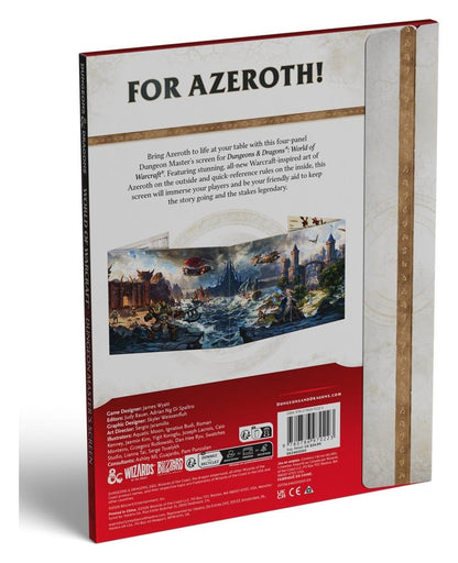 Dungeons & Dragons RPG World of Warcraft Spielleiterschirm (Englisch)