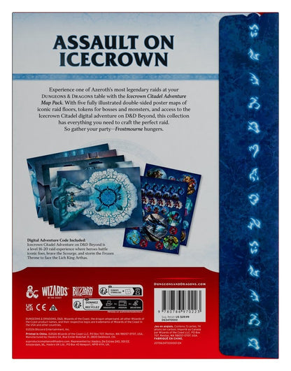 Dungeons & Dragons RPG World of Warcraft: Icecrown Citadel Adventure Kartenpaket (Englisch)