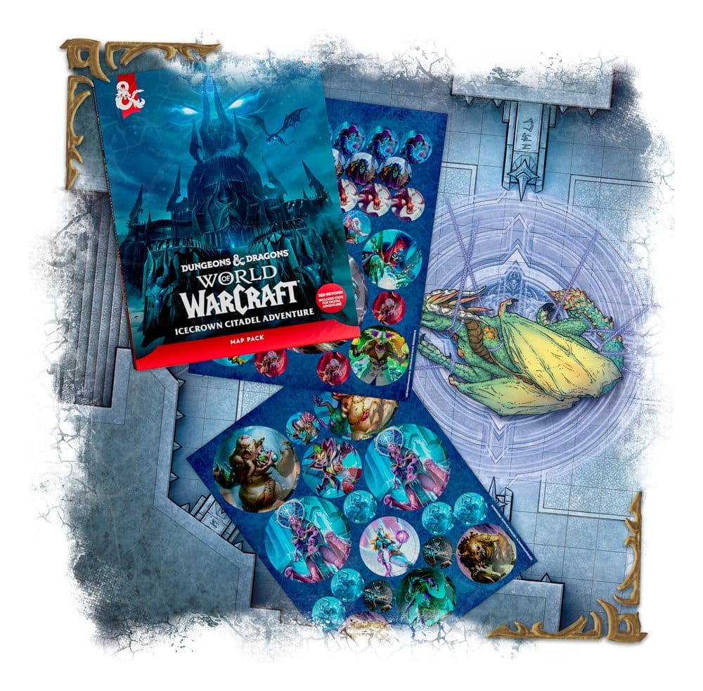 Dungeons & Dragons RPG World of Warcraft: Icecrown Citadel Adventure Kartenpaket (Englisch)
