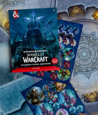 Dungeons & Dragons RPG World of Warcraft: Icecrown Citadel Adventure Kartenpaket (Englisch)